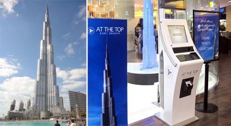 Burj Khalifa’nın seyir terasında İnnova kioskları kullanılıyor