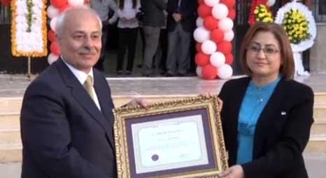Nihat Ergün ve Fatma Şahin, Hilal-Doğan Mazıcıoğlu Ortaokulu'nun açılışını yaptı