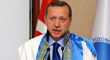 Recep Tayyip Erdoğan'a Van 100. Yıl Üniversitesi'nce fahri doktora unvanı verildi 