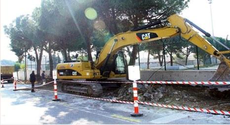 Kartal Belediyesi, ağaçları kesmeden yolları genişletiyor