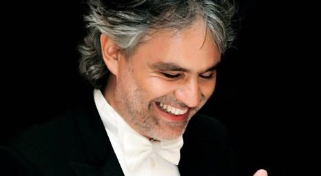 Andrea Bocelli TEMA Vakfı için İstanbul’da konser verecek