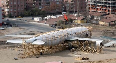 Çankırı'da yolcu uçağı kütüphane oluyor