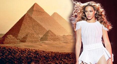 Beyonce'un piramitlere girişi yasaklandı