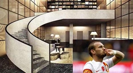 Wesley Sneijder’in 700 metrekarelik evi