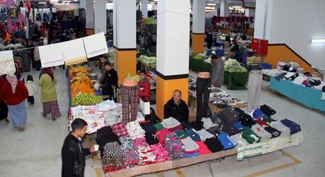 Esenyurt’ta 5 bin metrekarelik kapalı semt pazarı açıldı