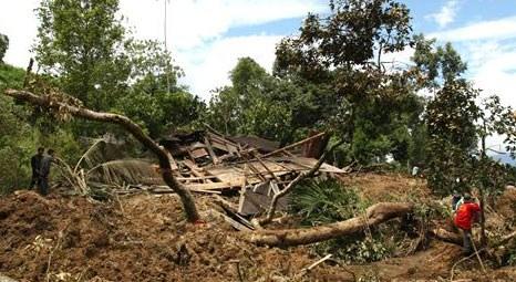 Endonezya Kuzey Sumatra'da toprak altında kalan 9 kişi öldü