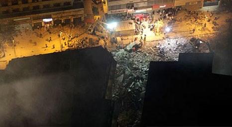 Brezilya'da beş katlı bina çöktü