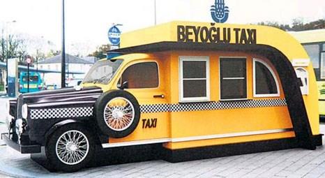 İstanbul'da taksi durakları kenti süsleyecek