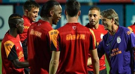 Galatasaraylı futbolcular birbirine girdi