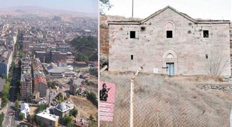 Sivas'ta depo olan kilise, askeri alandan çıkarılarak restore edilecek