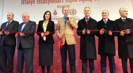 Kadir Topbaş, İstanbul’da 9 itfaiye istasyonunu törenle hizmete aldı