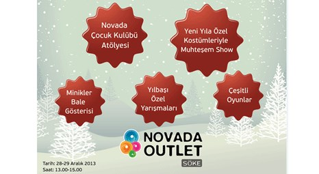 Novada Outlet Söke’de yeni yıl etkinliği düzenleyecek