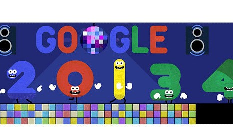 Google'dan 2014 doodle'ı