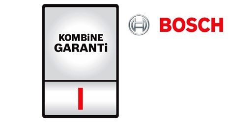 Bosch Kombiler Kombine Garanti ile extra garantili