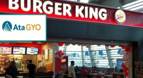 Ata GYO, Ordu’daki gayrimenkulünü Burger King’e kiraladı