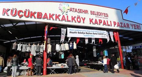 Ataşehir Belediyesi, Küçükbakkalköy Kapalı Pazar Yeri’ni hizmete açtı