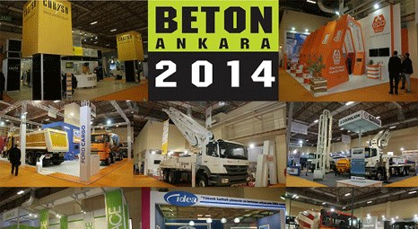 İnşaat sektörü ‘Beton Ankara 2014’ Congresium’da buluşuyor 