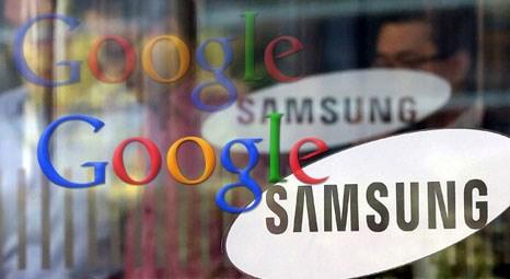 Google Samsung ile patent anlaşması imzaladı