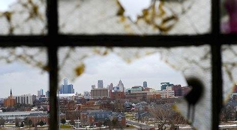 Detroit terk edilmiş evleriyle hayalet şehri andırıyor
