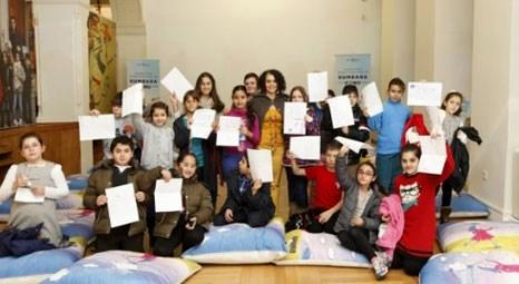 Türkiye İş Bankası Müzesi atölye çalışmalarıyla çocukların gelişimine destek oluyor