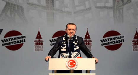 Recep Tayyip Erdoğan, Beyoğlu Belediyesi Okmeydanı Projesi tapu dağıtım törenine katıldı 