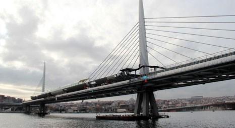 Haliç Metro Geçiş Köprüsü'nde dinamik test sürüşleri başladı