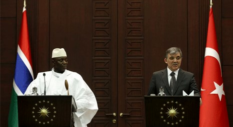 Yahya Jammeh ‘Türk işadamları hangi araziyi isterlerse tahsis etmeye hazırız’