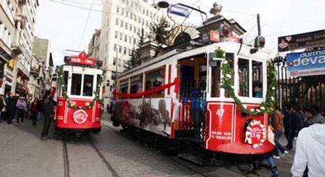 İstanbul tramvaylarının 100. yaşı nostaljik turla kutlandı