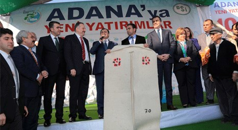 Adana İmamoğlu’da 10 tesisin temel atma töreni yapıldı 