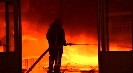 Ankara’da çıkan yangın paniğe neden oldu 