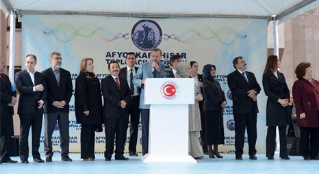 Recep Tayyip Erdoğan Afyonkarahisar'da 123 projenin açılışını yaptı