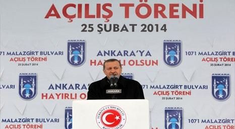 1071 Malazgirt Bulvarı Recep Tayyip Erdoğan’ın katılımıyla bugün açıldı