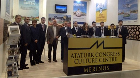 Merinos AKKM kongre turizmi için Uluslararası Fuar’da yerini aldı