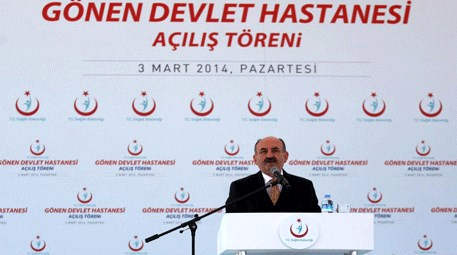 Mehmet Müezzinoğlu Gönen Devlet Hastanesi'nin açılışına katıldı
