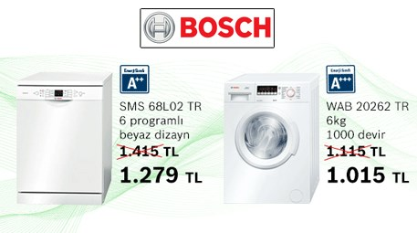 Bosch’tan doğa dostu ürünlerde özel indirimli fiyatlar!