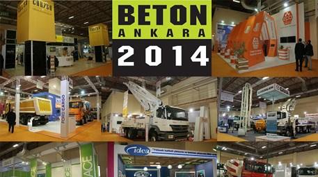 Beton Ankara 2014 sektörü biraraya getirecek