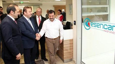 Necmi Kadıoğlu Esencan Hastanesi’ni ziyaret etti