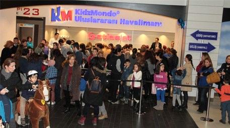 Trump AVM’deki Kidzmondo’yu 50 bin kişi ziyaret etti