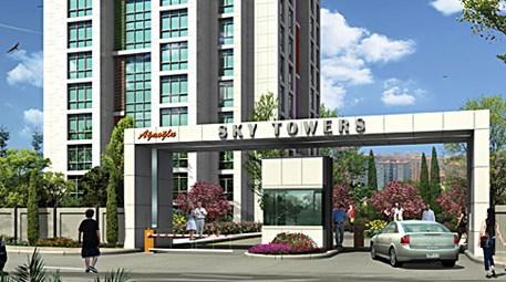 SKY Towers Ataşehir’de 650 bin liraya icradan satılık daire