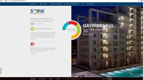 Soyak Holding’in web sitesi yenilendi