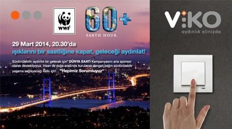 VİKO WWF-Türkiye’nin yürüttüğü ‘Dünya Saati’  uygulamasını destekliyor