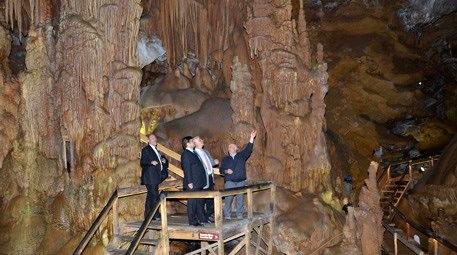 Gümüşhane Karaca Mağarası turizm sezonuna hazır 