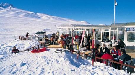 Erciyes Kayak Merkezi 1 milyondan fazla ziyaretçi ağırladı