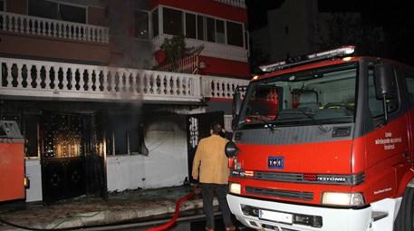 İzmir Çiğli'deki bir huzurevinde yangın çıktı
