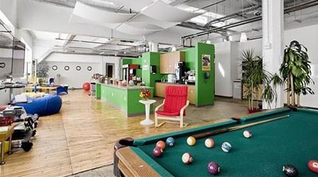 Google'ın çılgın ve renkli ofisleri şaşırtıyor!