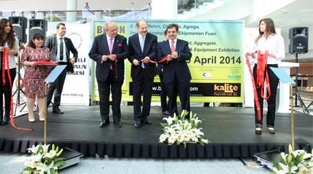 Beton Ankara 2014 Fuarı İdris Güllüce’nin katılımıyla açıldı