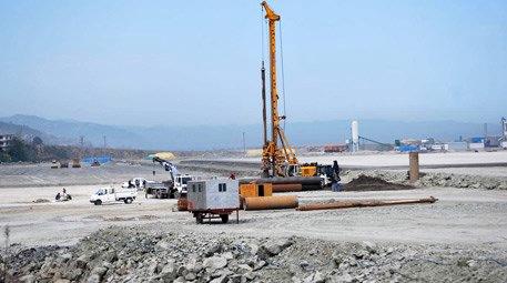 Ordu-Giresun Havaalanı inşaatında kule yapımına başlandı!