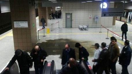 Marmaray istasyonunda ‘lağım patladı’ iddiası