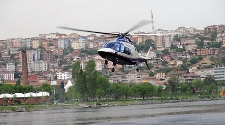 Bağcılarlı öğrenciler helikopterle İstanbul turu yaptı 