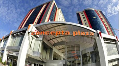 Concepta Plaza’da 1.3 milyon liraya icradan satılık 2 dükkan